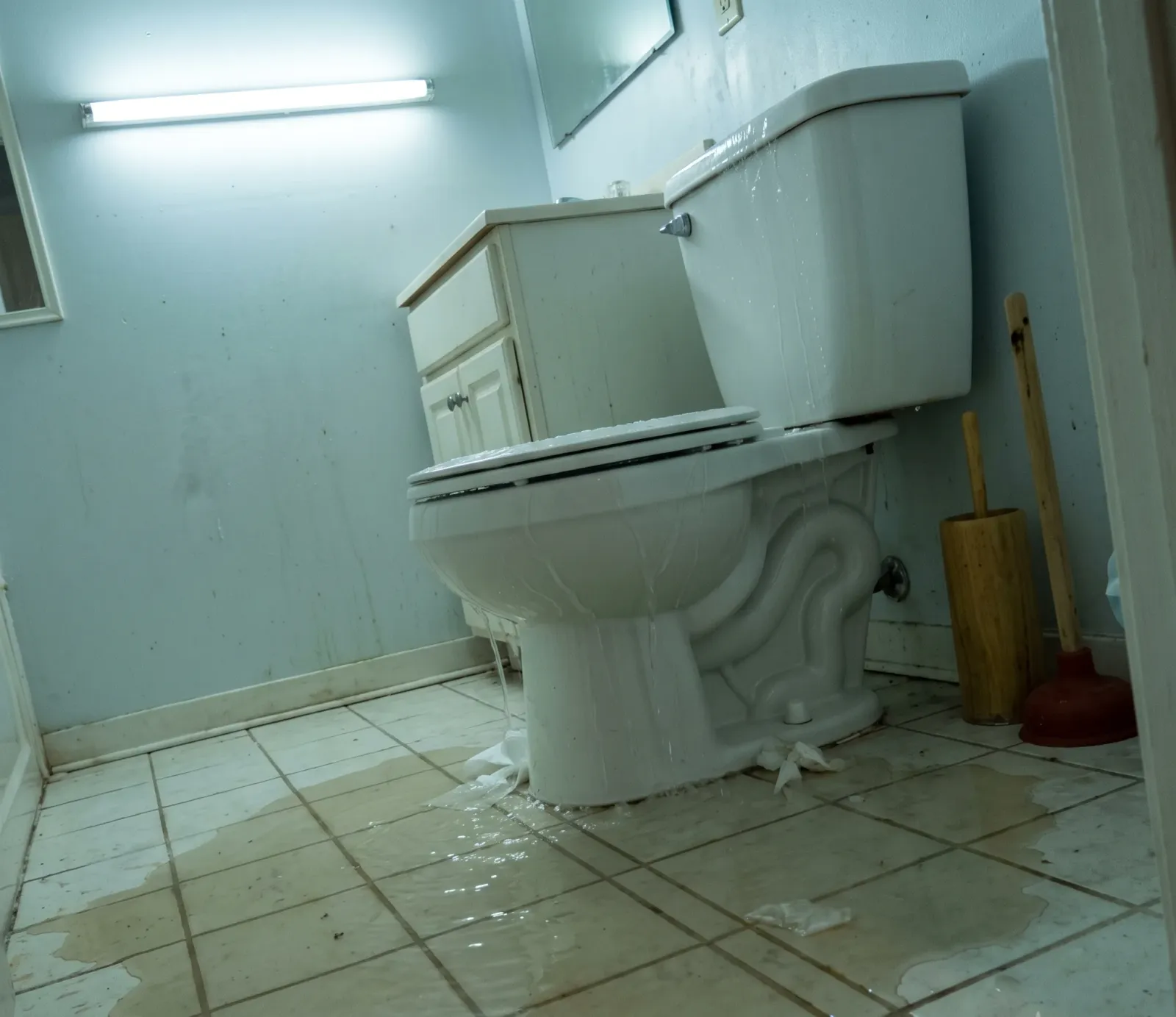 What to Do If Your Toilet Overflows With Sewage in Atlanta, GA